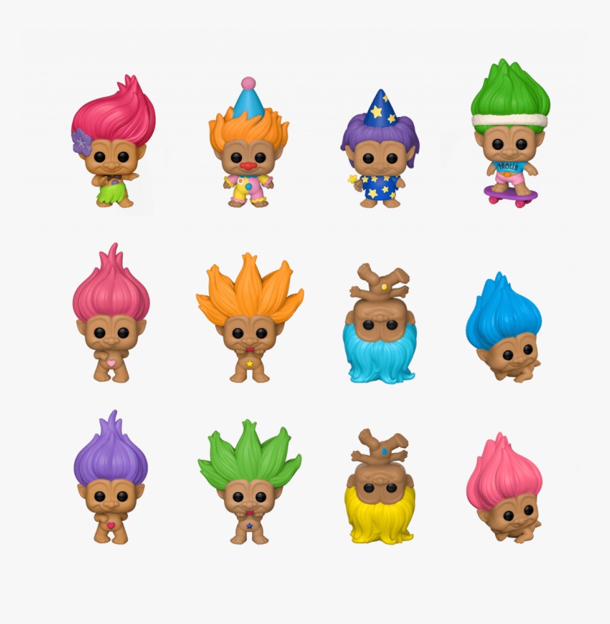 Mystery Mini Funko Trolls, HD Png Download
