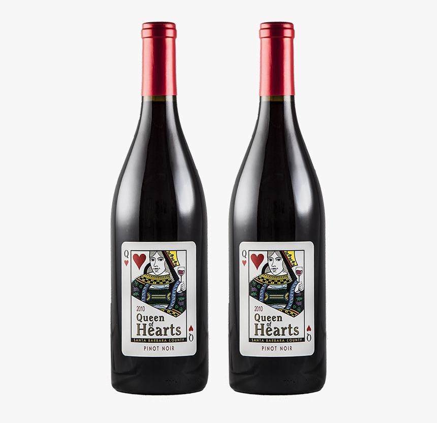 Transparent Queen Of Hearts Png - Queen Of Hearts Pinot Noir, Png Download