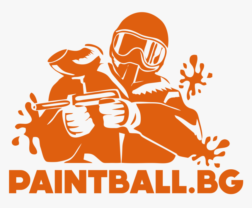 Paintballlogo Orange Paintball Logo Vector, HD Png Download