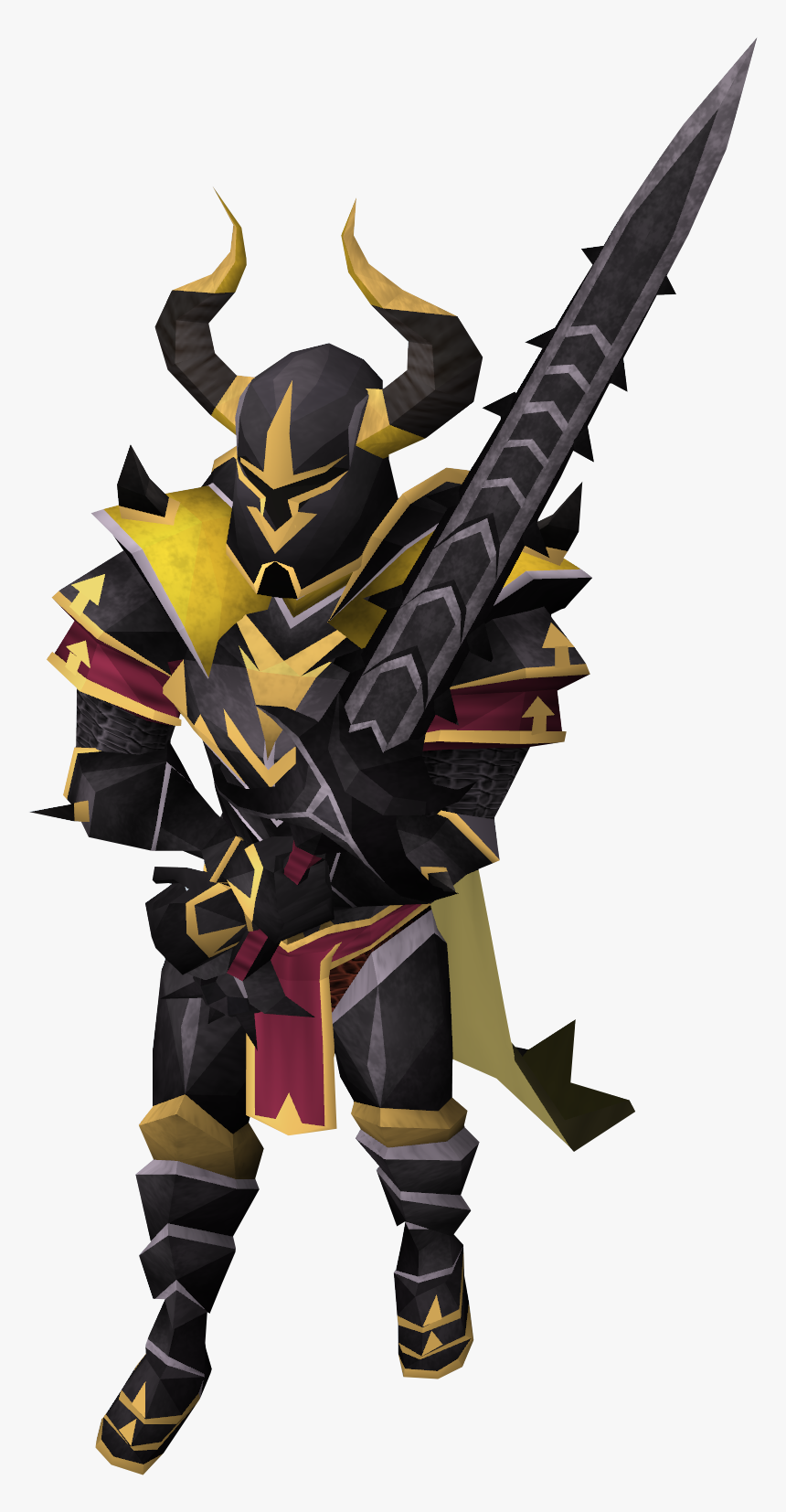 Elite Black Armour Rs3, HD Png Download