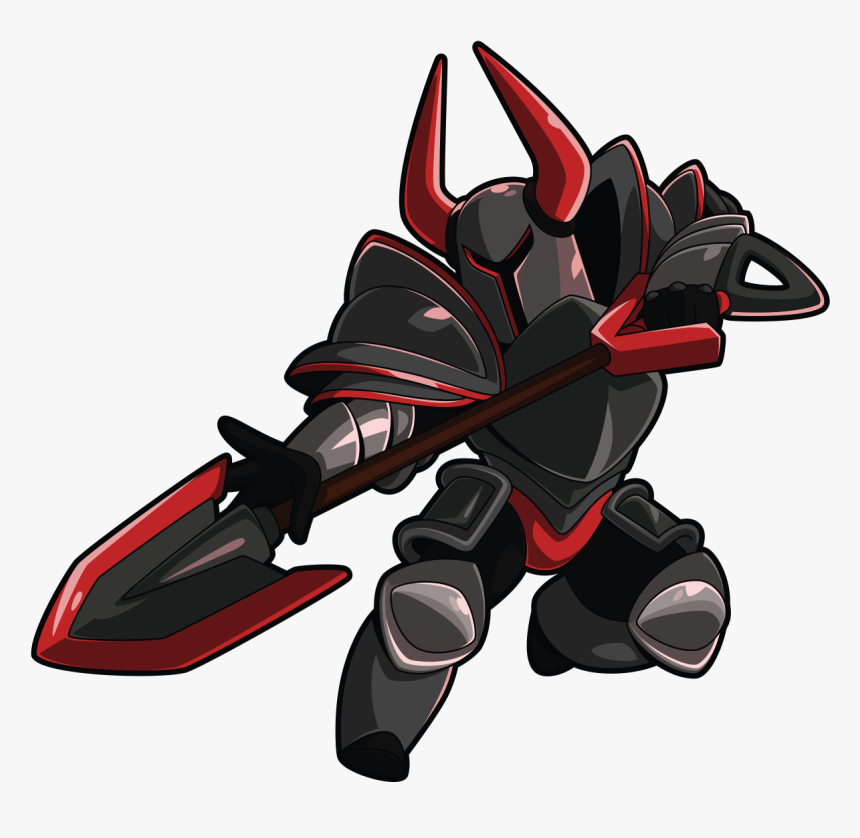 Theblackknight - Black Knight Shovel Knight Render, HD Png Download