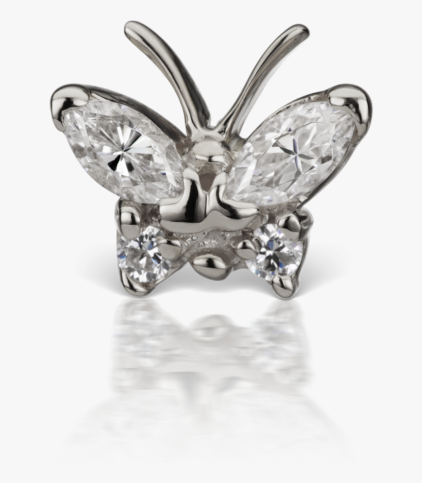 Maria Tash Navel Butterfly, HD Png Download