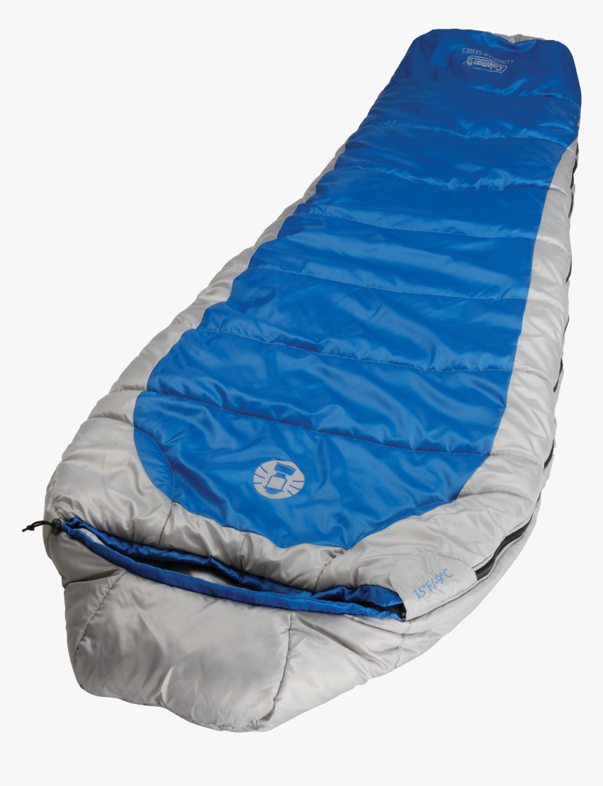 Blue,sleeping Bag,comfort,sleeping Pad,nap Mat - Coleman Silverton Comfort 250, HD Png Download