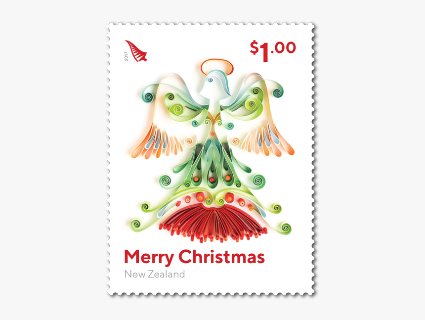 2017 Christmas Postage Stamps, HD Png Download