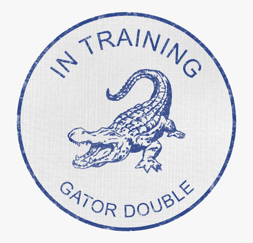 Crocodile Black And White Clipart, HD Png Download