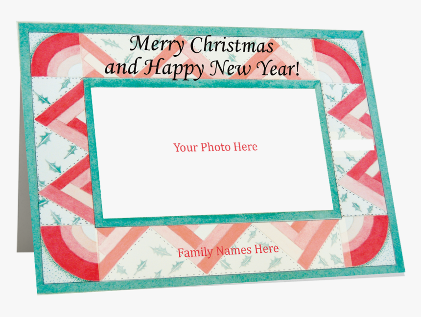 Designer Holiday Photo Card Christmas Quilt - Hope Hospice, HD Png Download