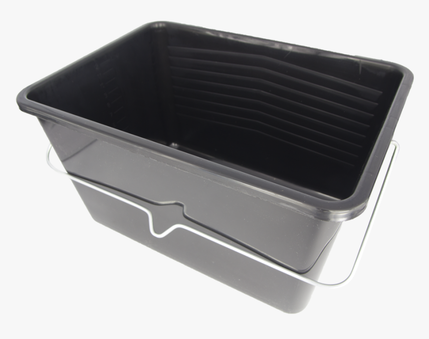 Paint Bucket Plastic Black 25 Ltr - Wiadro Do Mieszania Kleju, HD Png Download