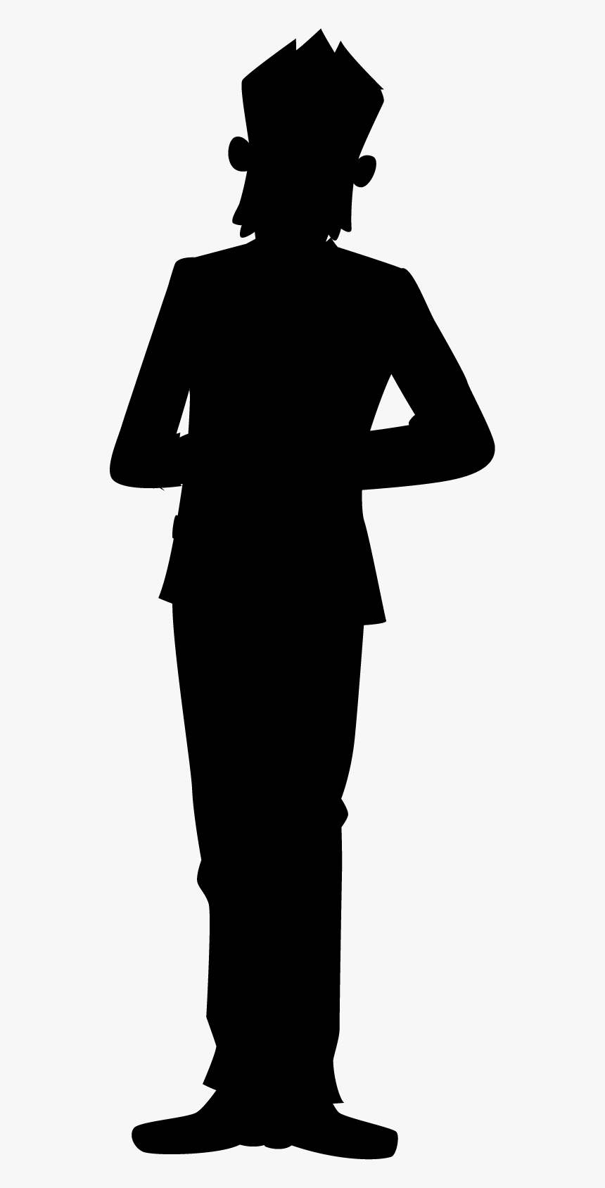 Princess Leia Han Solo Silhouette Chewbacca Art - Fat Woman Silhouette Clip Art, HD Png Download
