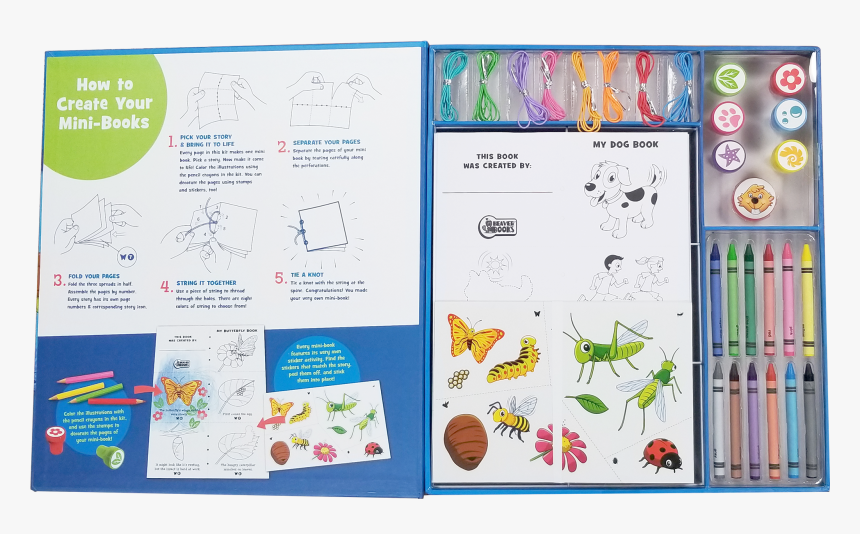 This Kids Create Books Activity Kit - Drawing, HD Png Download