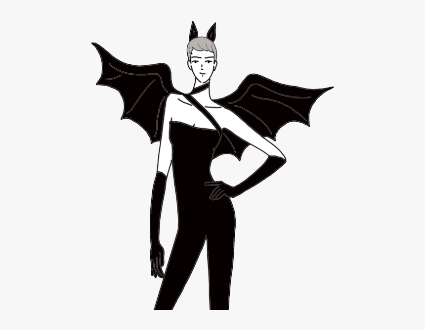 Bat - Cartoon, HD Png Download