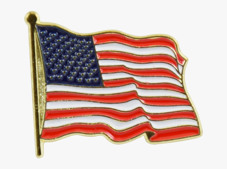 American Flag Pin Png, Transparent Png