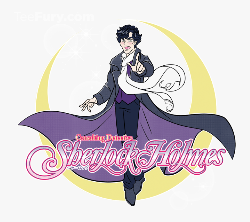 Sailor Moon, Sherlock Holmes, And Teefury Image - Steven Universe Sailor Moon Au, HD Png Download