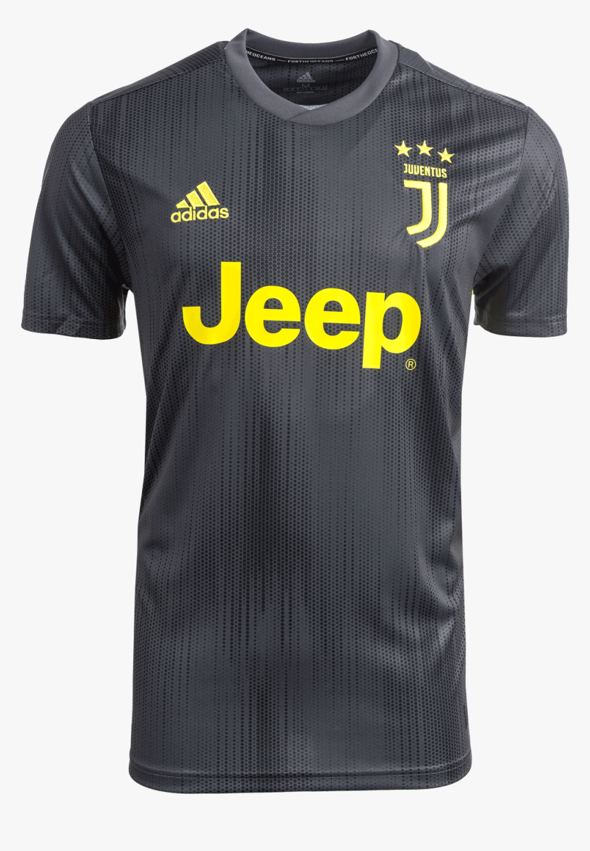 Juventus Third Jersey 2018/19 - Juventus Jersey Black, HD Png Download