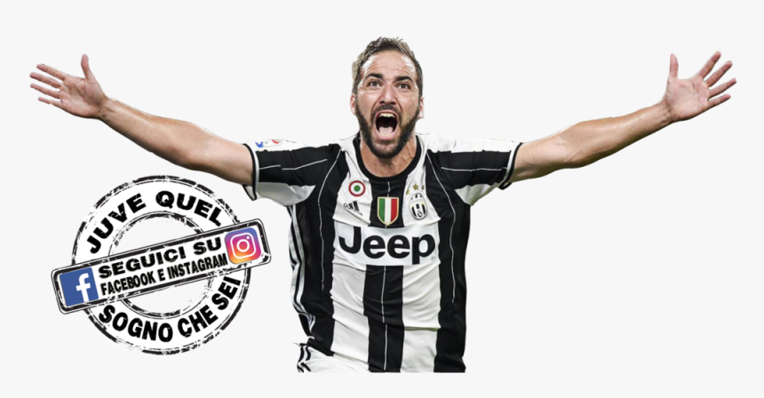 Gonzalo Higuain Juve Render Png Photo Dd Zpskrdwo2nr - Soccer Player, Transparent Png