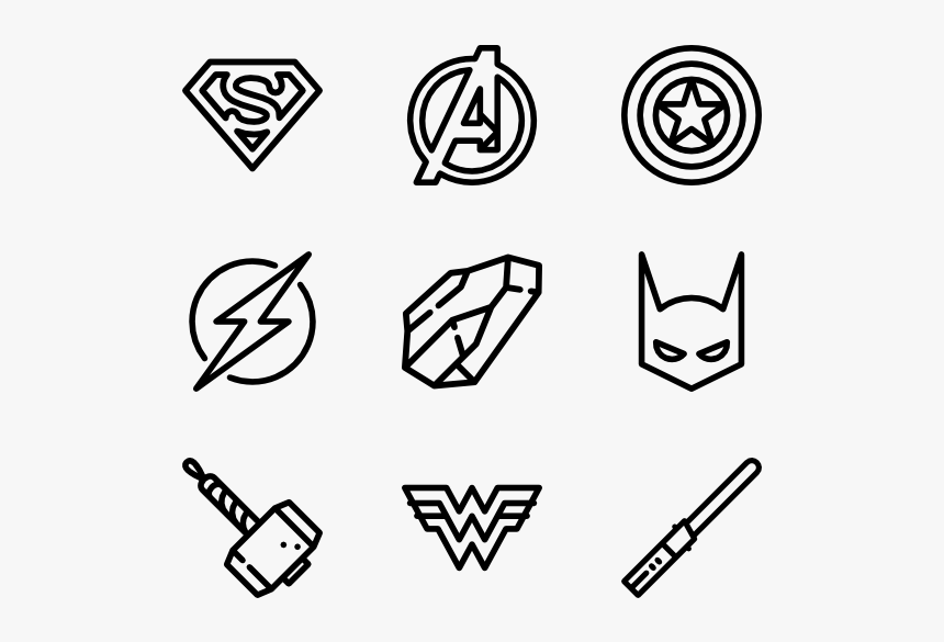 Superhero Icons - Ethic Icon, HD Png Download