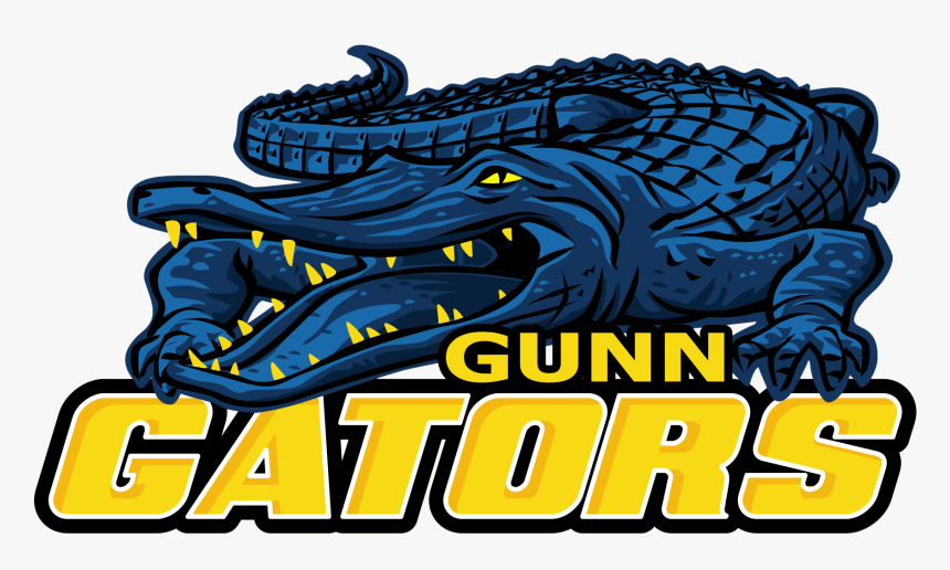 Gunn Junior High Logo - Gunn Gators Logo, HD Png Download