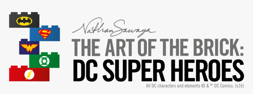 Art Of The Brick Dc Super Heroes Logo, HD Png Download