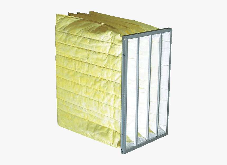 Product 1bagfilterineffect - Ahu Bag Filter Micron, HD Png Download
