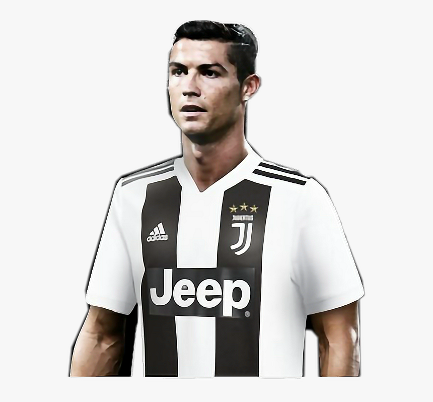 #ronaldo #juventus #freetoedit - Juventus Jersey 18 19, HD Png Download