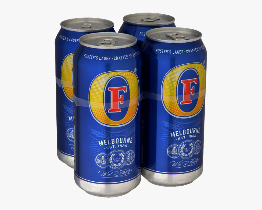 Fosters Lager Transparent Image - Beer Cans Transparent Background, HD Png Download