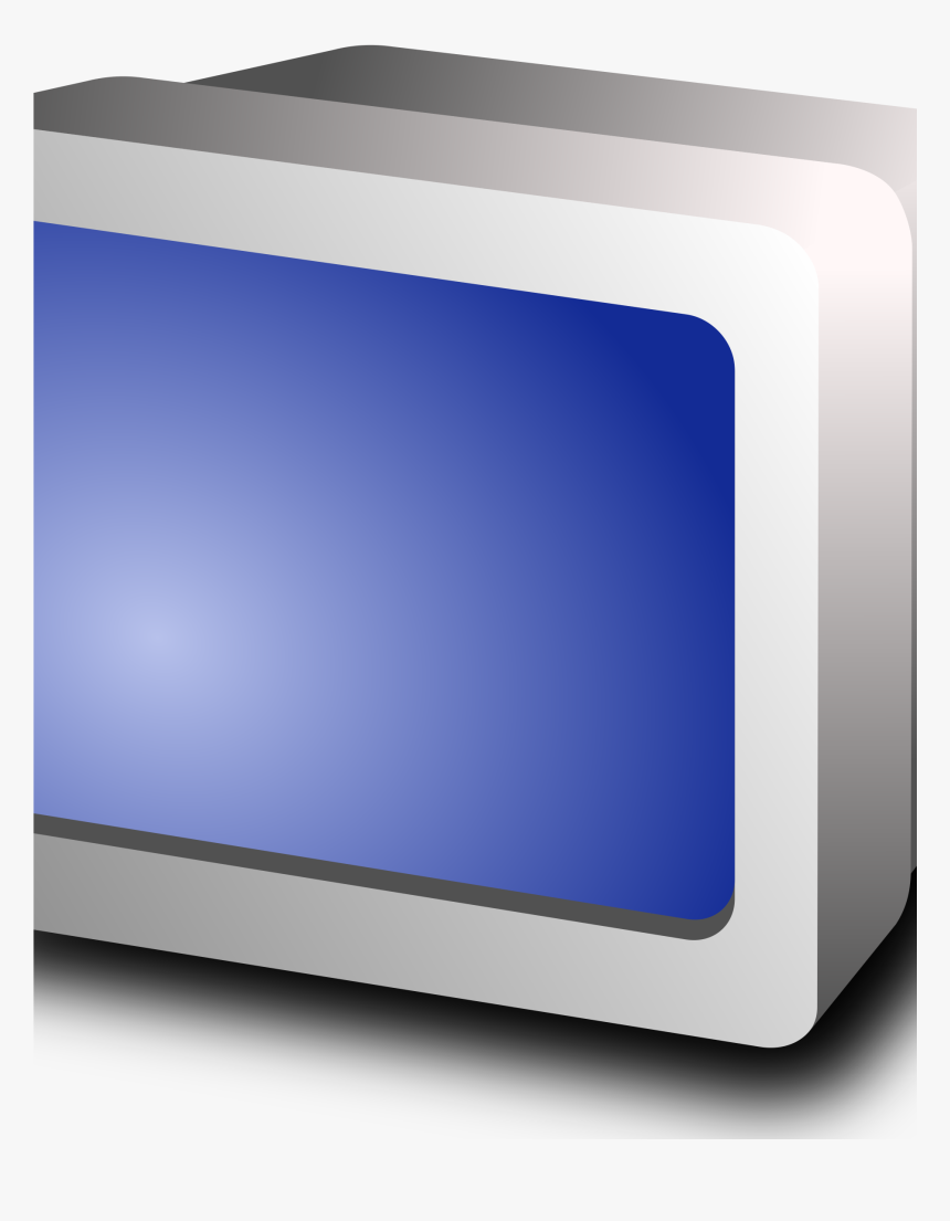 Clipart Crt Monitor Pencil And In Color - Cathode-ray Tube, HD Png Download