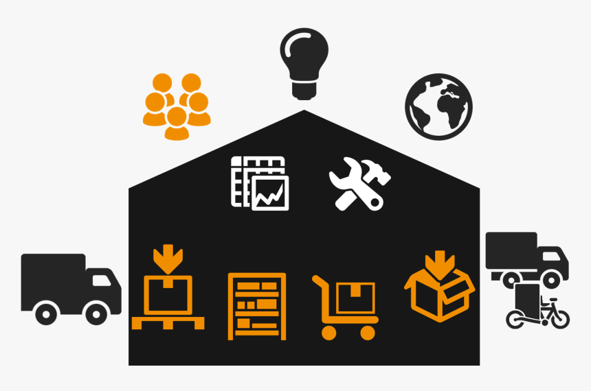What Are The Processes Impacted By Autonomous Drones - Warehouse And Logistics Logo, HD Png Download