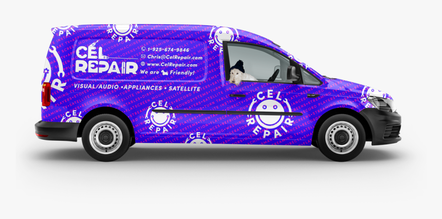 Minivan - Delivery Van Design, HD Png Download