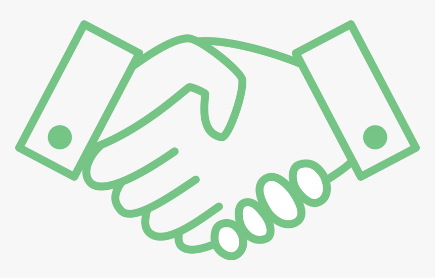 Handshake Clipart Black And White, HD Png Download