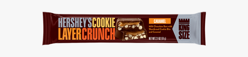 Hershey S Cookie Layer Crunch Caramel King Size Candy - Chocolate, HD Png Download