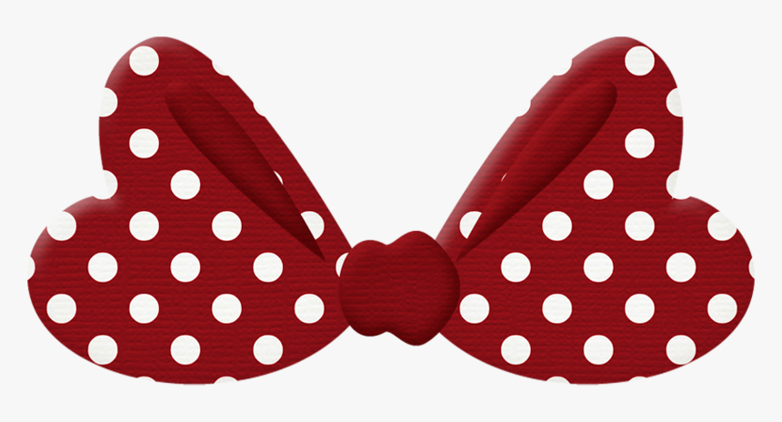 B *✿* Bow Clipart, Friends Clipart, Mickey And Friends, - Polka Dot, HD Png Download