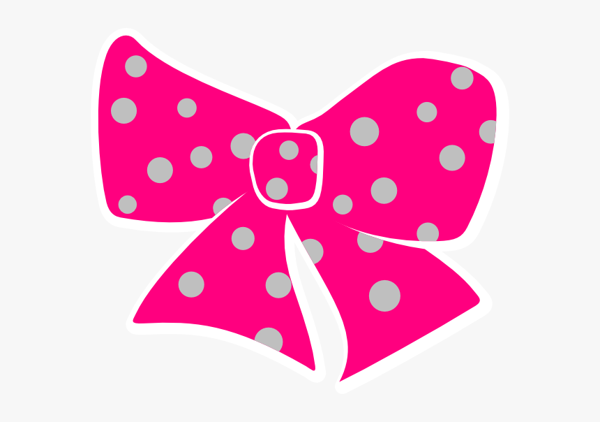 Bow Clipart Png - Polka Dot Bow Clipart, Transparent Png