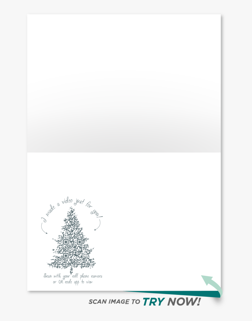 Winter Wonderland Christmas Card - Christmas Tree, HD Png Download
