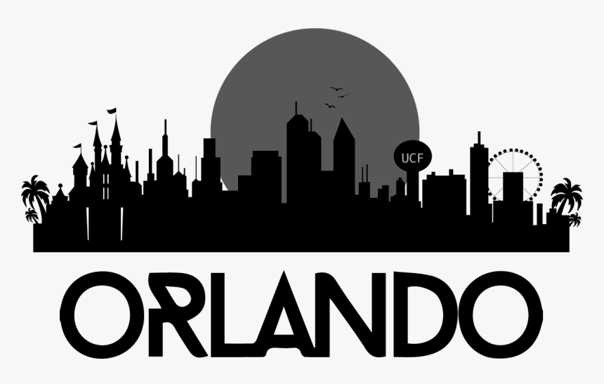 David Rebosio Orlando Wedding - Orlando Silhouette, HD Png Download