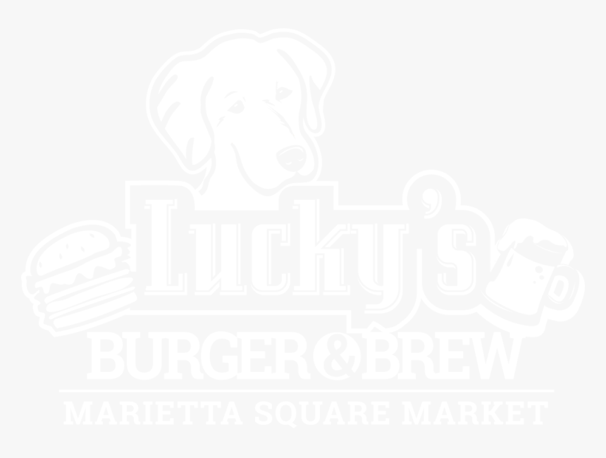 Luckys Mariettasquare Logo 1color - Johns Hopkins Logo White, HD Png Download