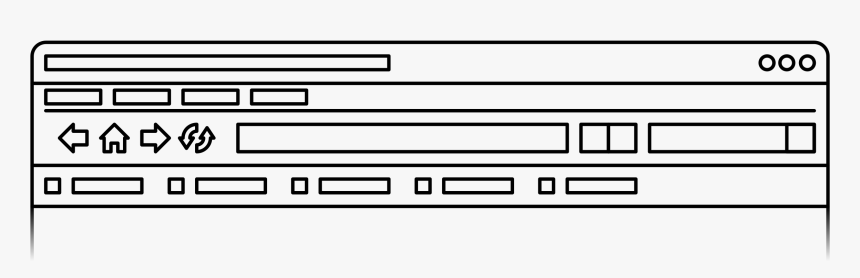 Internet Browser Ui Clip Arts - Colorfulness, HD Png Download