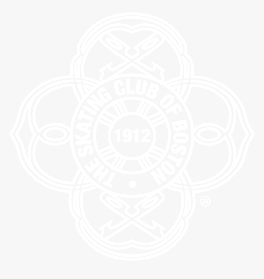 The Skating Club Of Boston Logo, All Rights Reserved - Skating Club Of Boston Logo, HD Png Download