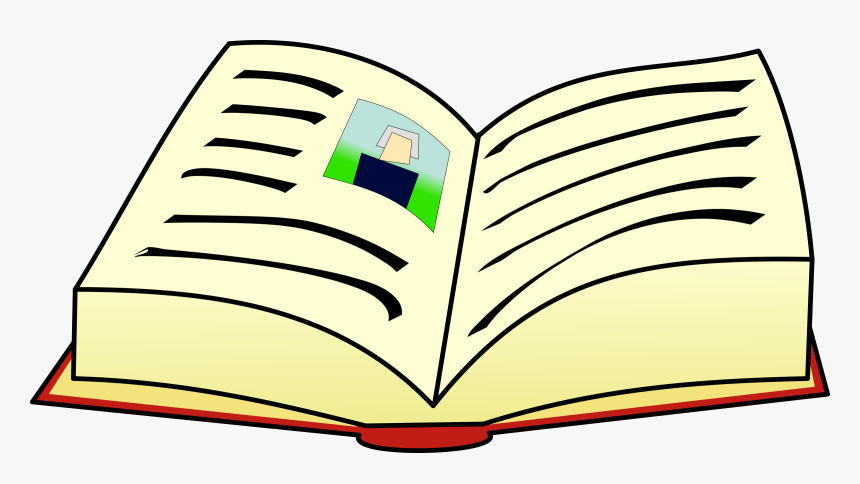 Textbook Cliparts - Book Clipart, HD Png Download