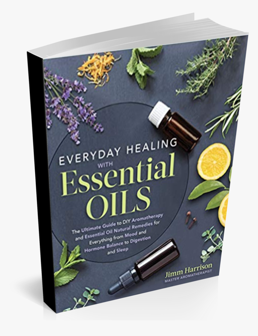 Jimm Essential Oil Healing Book Cover - Essential Oils For Healing Book, HD Png Download