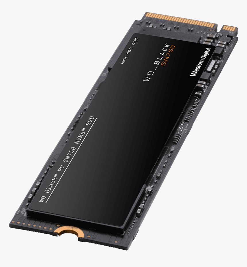 250gb Wd Black™ Sn750 Nvme™ Ssd - Wds500g3x0c, HD Png Download