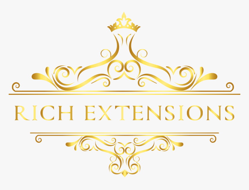 Rich Extensions Hair - Beauty Parlor Makeover Logo Design, HD Png Download