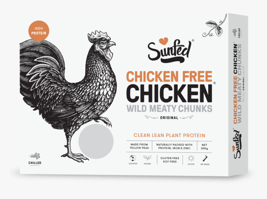 Sunfed Chicken Free Chicken, HD Png Download