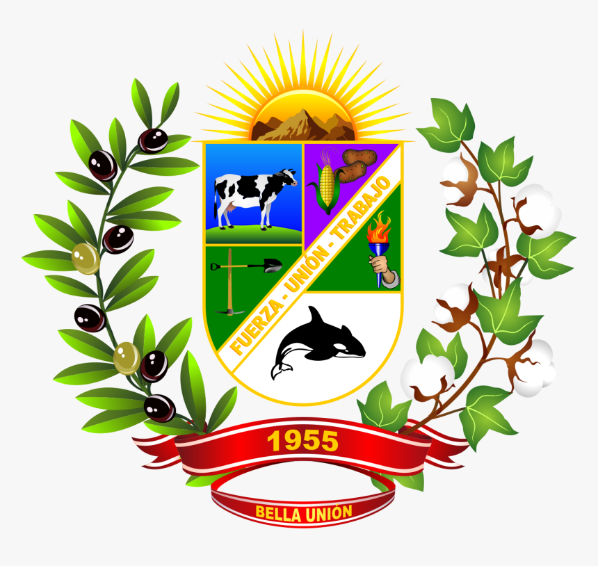 Escudo De Bella Unión - Municipalidad Distrital De Bella Union, HD Png Download