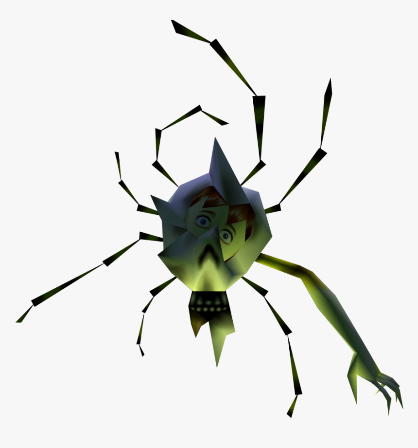 Cursed Rich Man - Legend Of Zelda Skulltula Family, HD Png Download