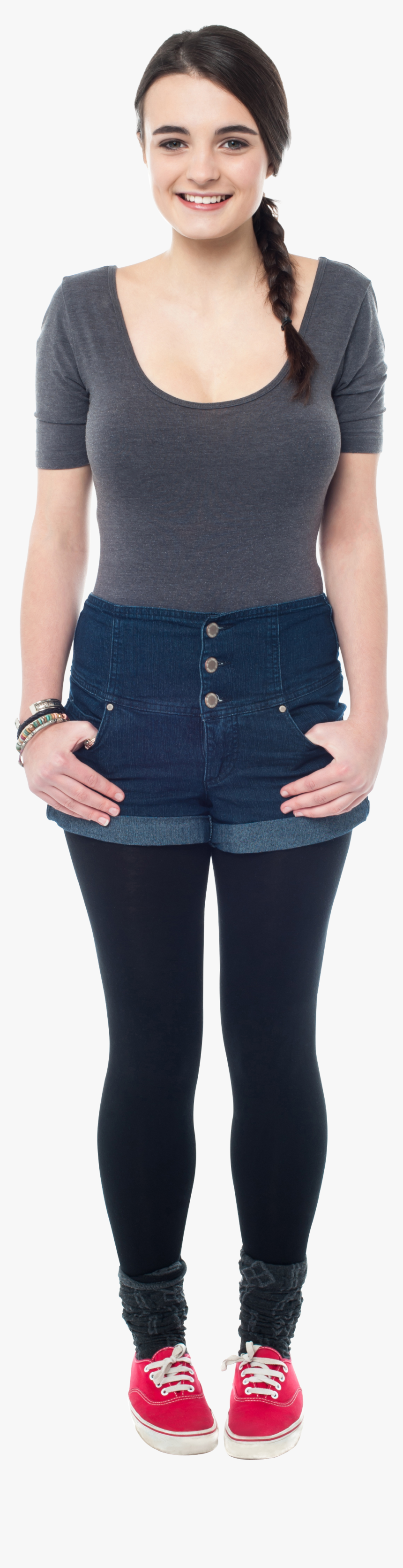 Girl Standing Png , Png Download - Clothing, Transparent Png