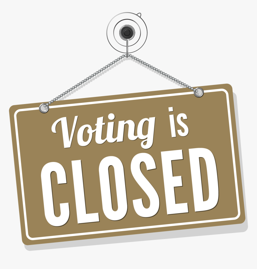 Voting Is Closed, HD Png Download
