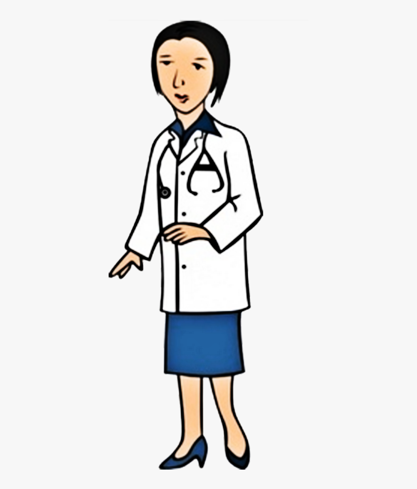 Physician Woman Clip Art - Doctor Clip Art, HD Png Download