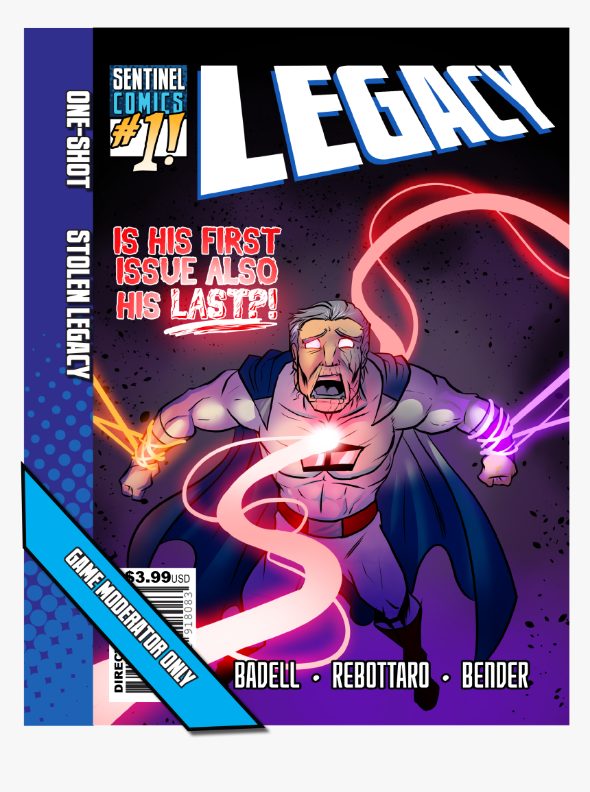 The Roleplaying Game Stolen Legacy One-shot Adventure - Sentinel Comics, HD Png Download