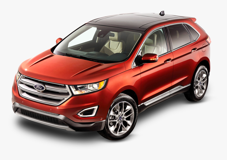 Ford Edge Red Car Png Image - 2018 Used Ford Edge, Transparent Png