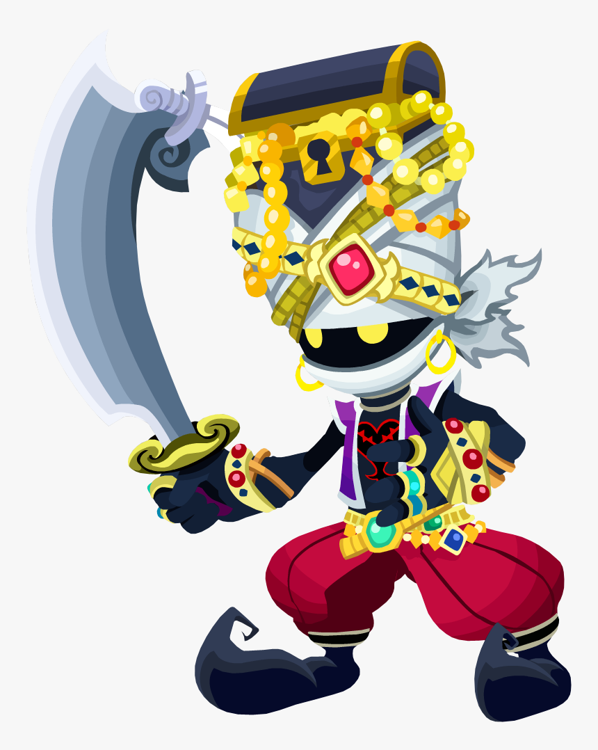 Wily Bandit Khx - Kingdom Hearts Union X Cross Heartless, HD Png Download