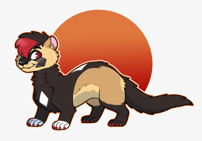 Bandit Clipart , Png Download - Ferret Fursona, Transparent Png